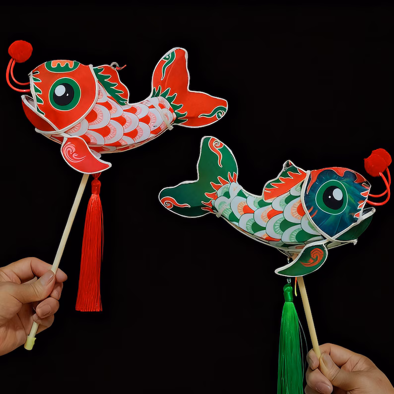 Huizhou fish lantern craft